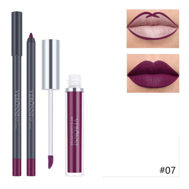 Velvet Kiss Lip Gloss & Liner Duo
