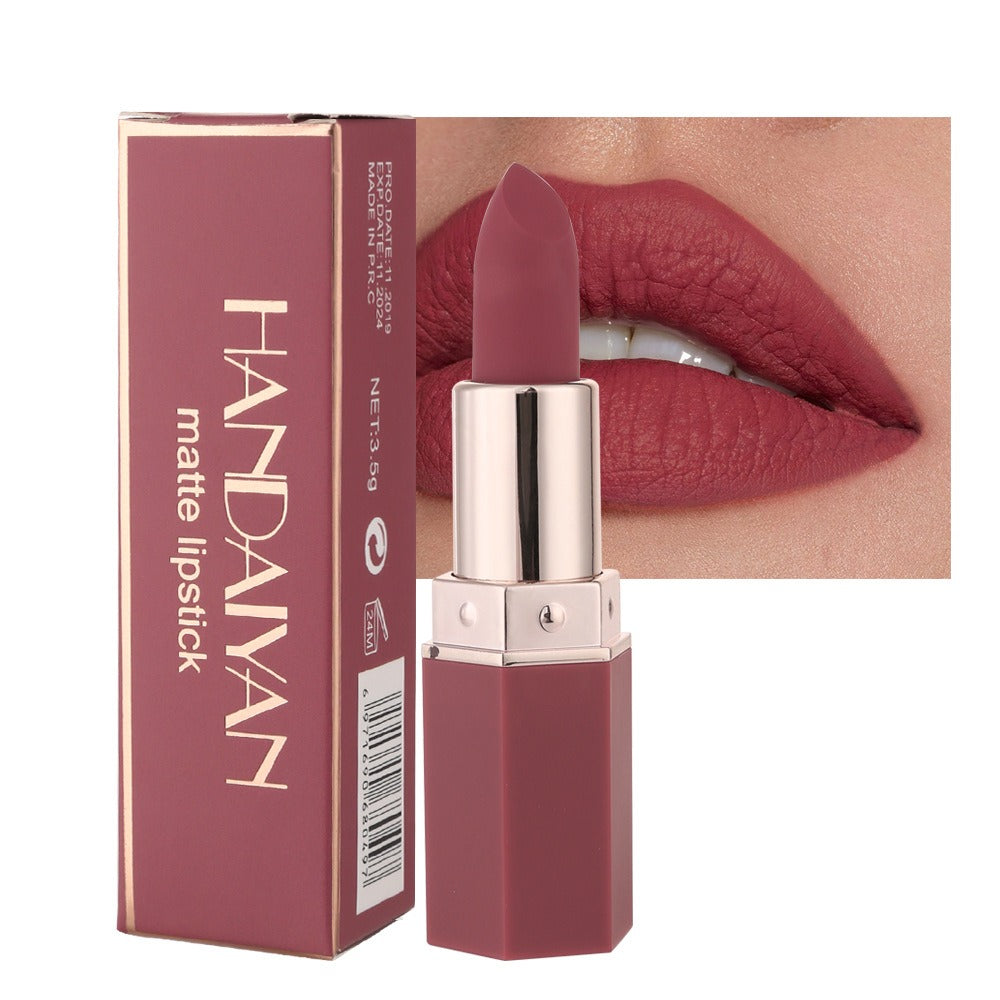 Velvet Matte Lipstick – Bold Color, Soft Finish