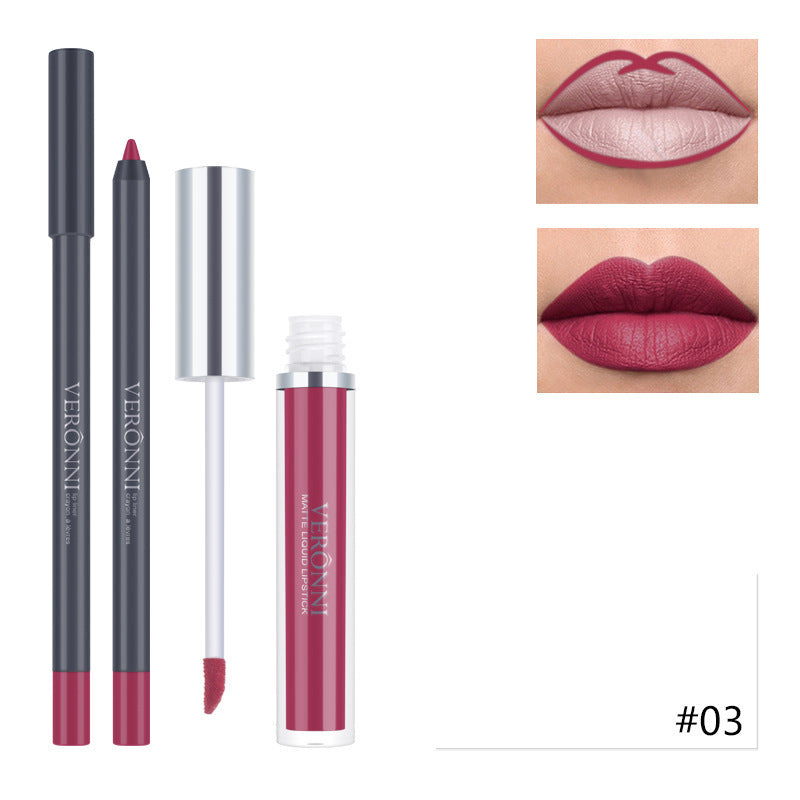 Velvet Kiss Lip Gloss & Liner Duo