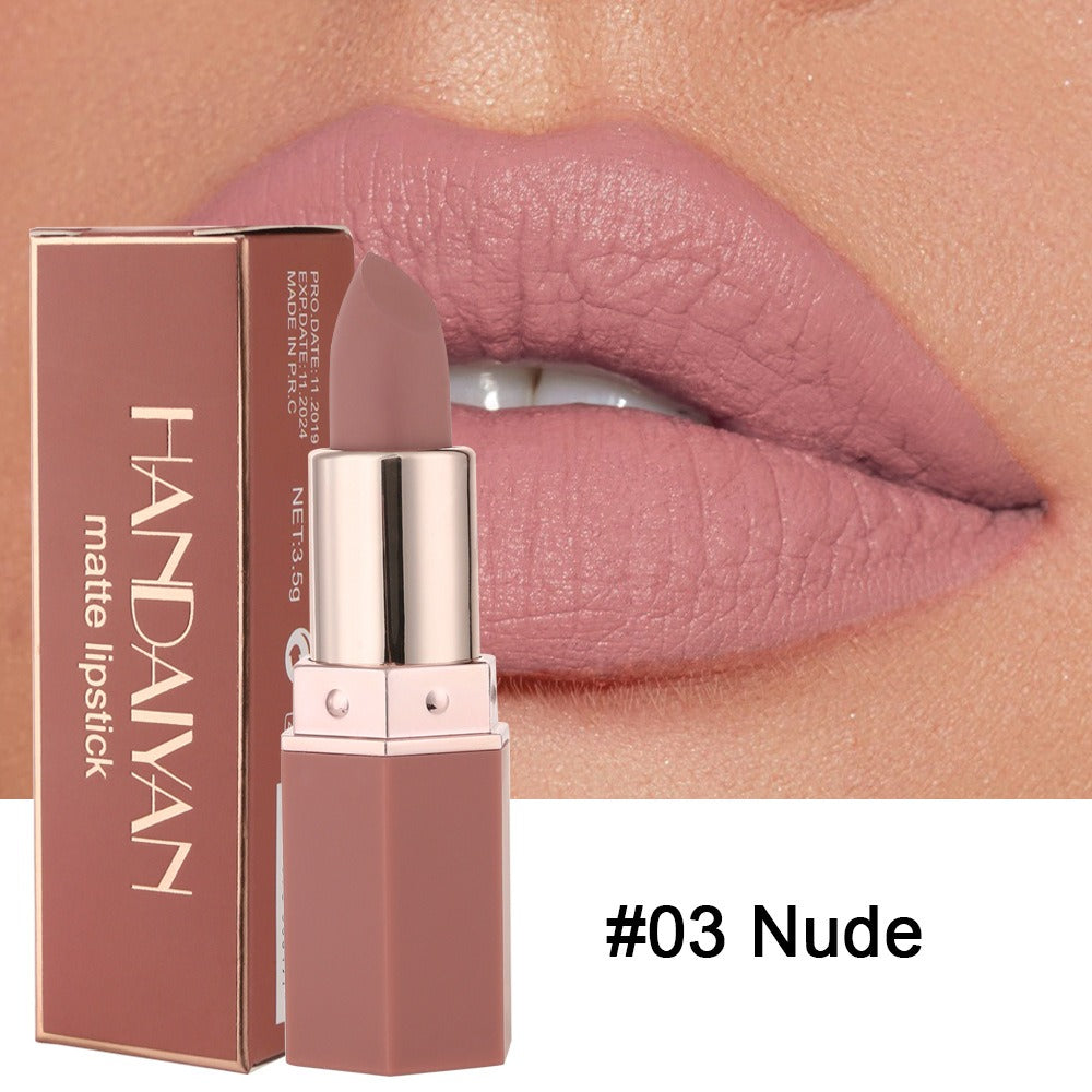 Velvet Matte Lipstick – Bold Color, Soft Finish