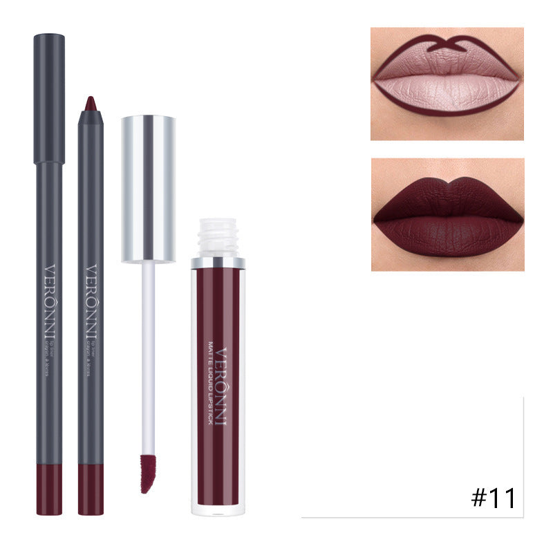 Velvet Kiss Lip Gloss & Liner Duo