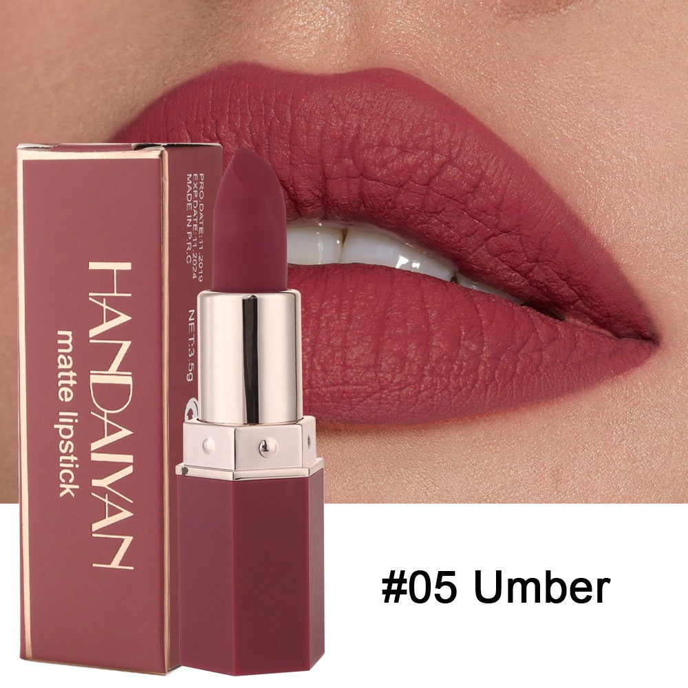 Velvet Matte Lipstick – Bold Color, Soft Finish