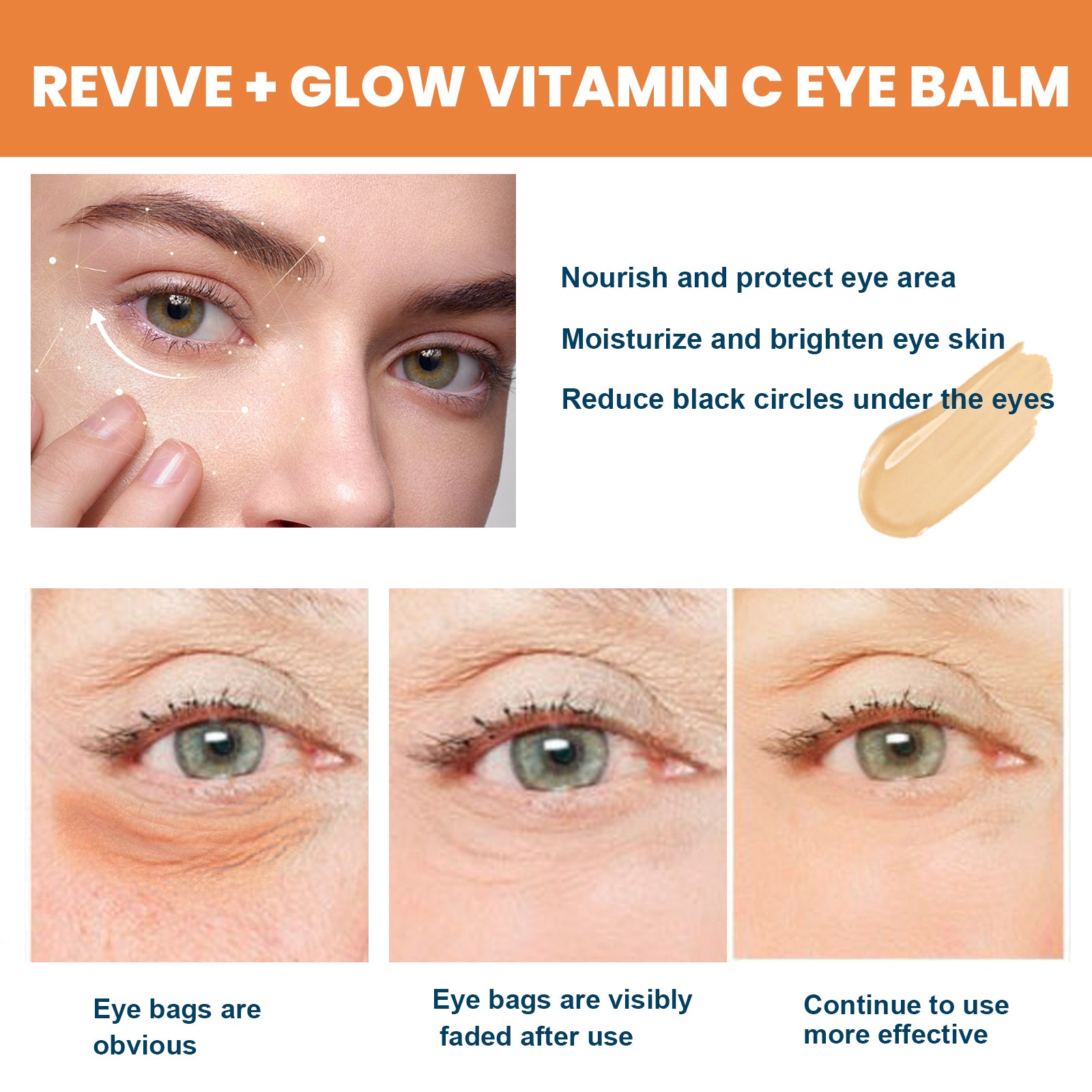 BrightEyes™ Vitamin C Eye Balm – Wake Up Radiant