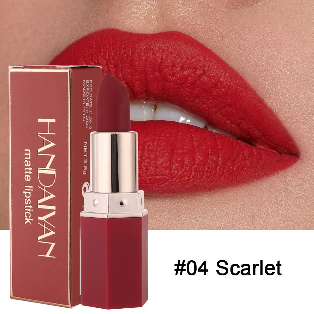Velvet Matte Lipstick – Bold Color, Soft Finish