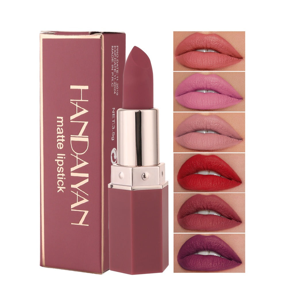 Velvet Matte Lipstick – Bold Color, Soft Finish