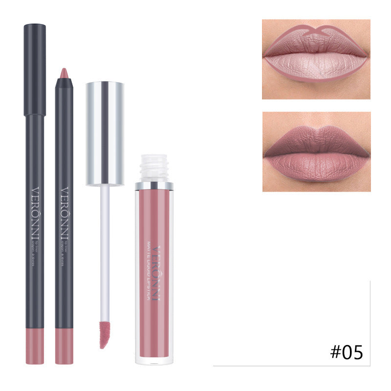 Velvet Kiss Lip Gloss & Liner Duo