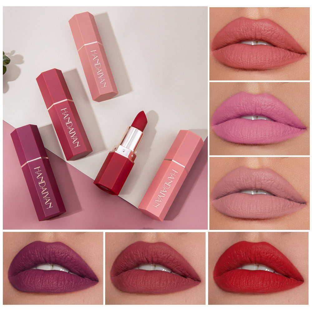 Velvet Matte Lipstick – Bold Color, Soft Finish