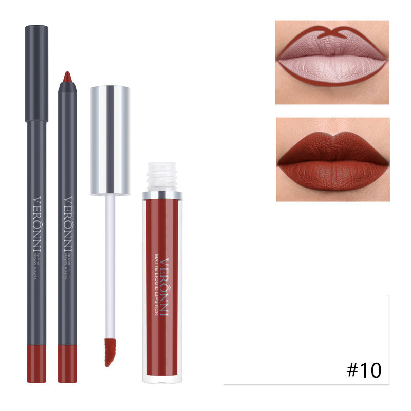 Velvet Kiss Lip Gloss & Liner Duo