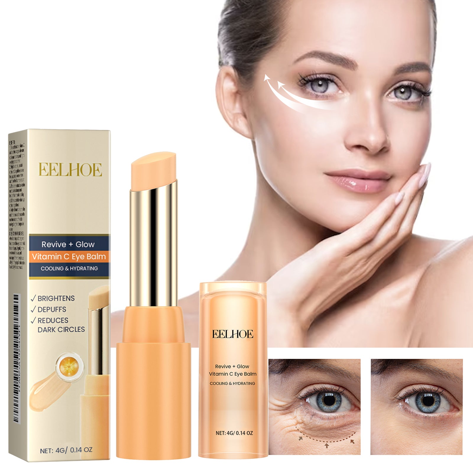 BrightEyes™ Vitamin C Eye Balm – Wake Up Radiant